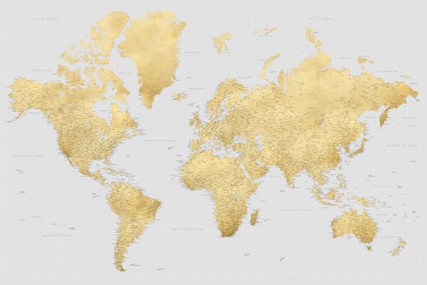 楽天市場 世界地図 マップ 黄色 イエロー 灰色 グレーの壁紙 輸入 カスタム壁紙 Photowall World Map With Cities Xxv 貼ってはがせるフリース壁紙 不織布 海外取寄せ商品 代引き 後払い不可 壁紙屋本舗 カベガミヤホンポ