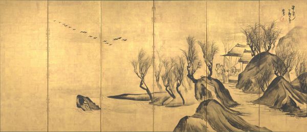 楽天市場】竜 屏風の壁紙 サイズオーダー壁紙 フリース壁紙