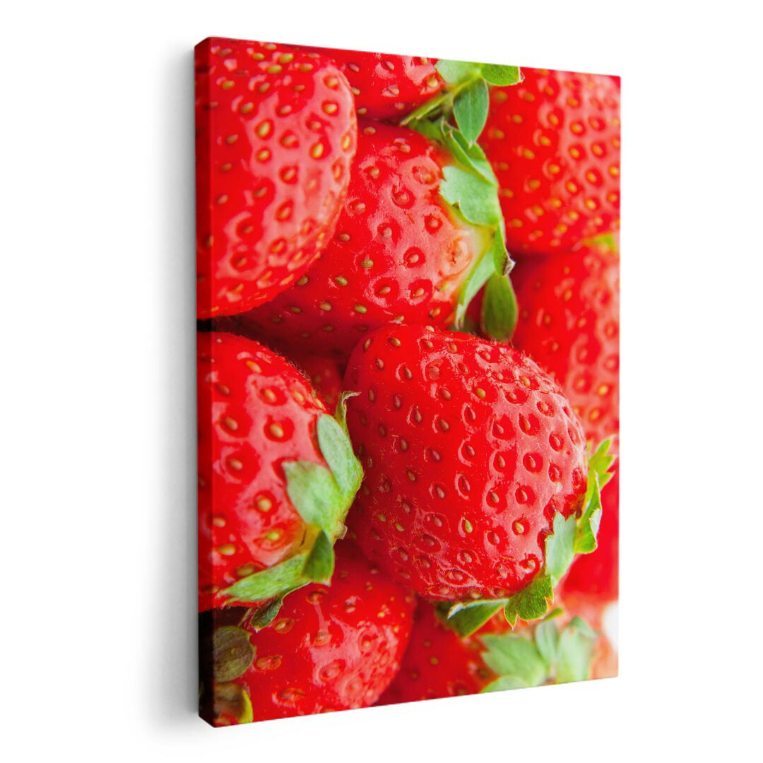 楽天市場】手描き 油絵 額入り油彩画 いちご F6サイズ フルーツ