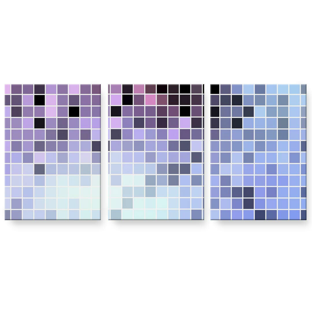 アートパネル 3連 3枚セット 絵 絵画 飾り igsticker 594mmx420mm A2 フォト 壁掛け 木枠 インテリア おしゃれ 000803 ミラー　四角