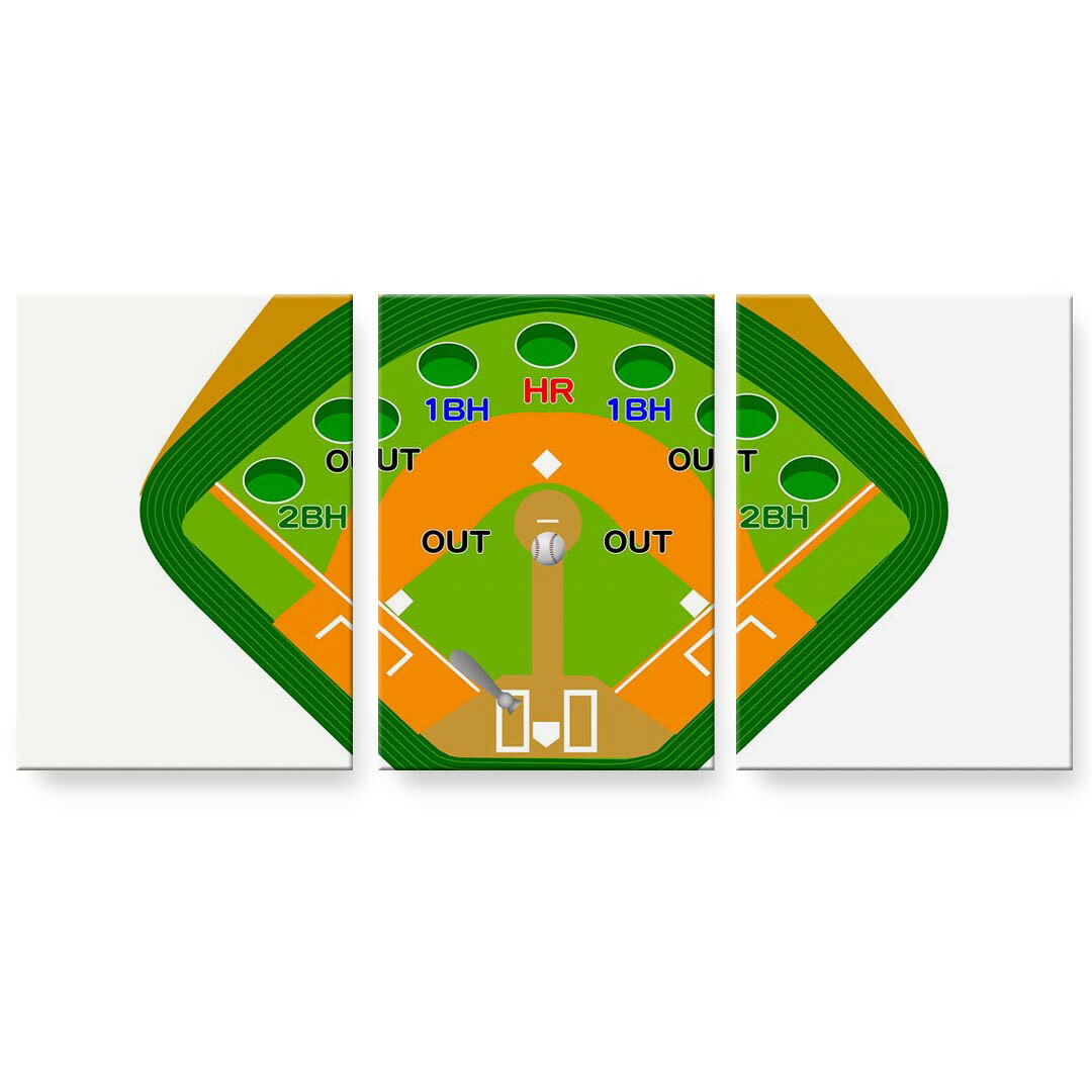 作物ダイアログボックス 絵 絵図 飾り付け 選べる大いさ 594×841粍 A1 3枚仕掛ける 仕掛ける物 今めかしい 入り口・入口 第八芸術 映し絵 室内装飾 かっこ良い  001132  ベースボール 手あそび インテリア・寝具・収納-アートパネル・アートボード