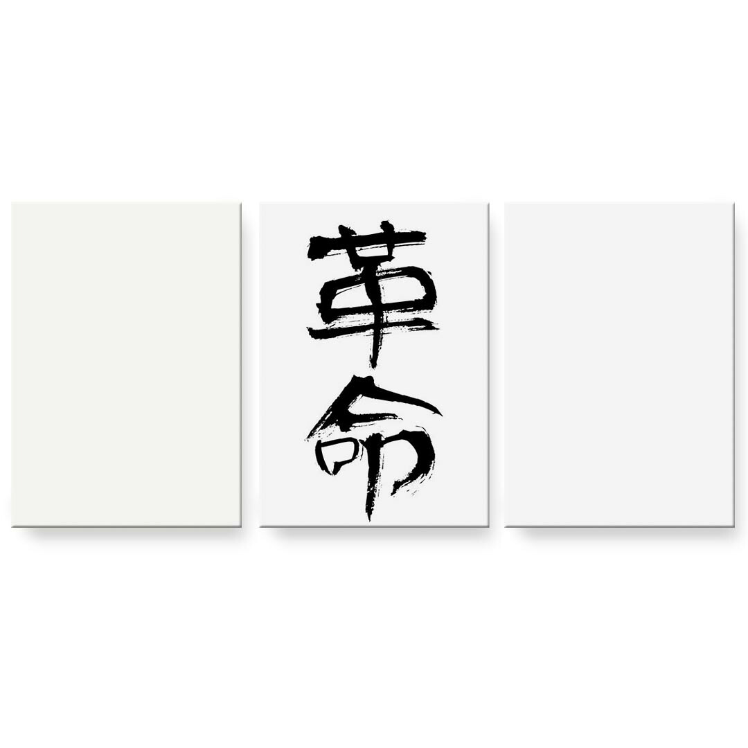 作物ダイアログボックス 絵 絵図 飾り付け 選べる大いさ 594×841粍 A1 3枚仕掛ける 仕掛ける物 今めかしい 入り口・入口 第八芸術 映し絵 室内装飾 かっこ良い  001705 日本語・和柄 日本語 漢字 インテリア・寝具・収納-壁紙・装飾フィルム