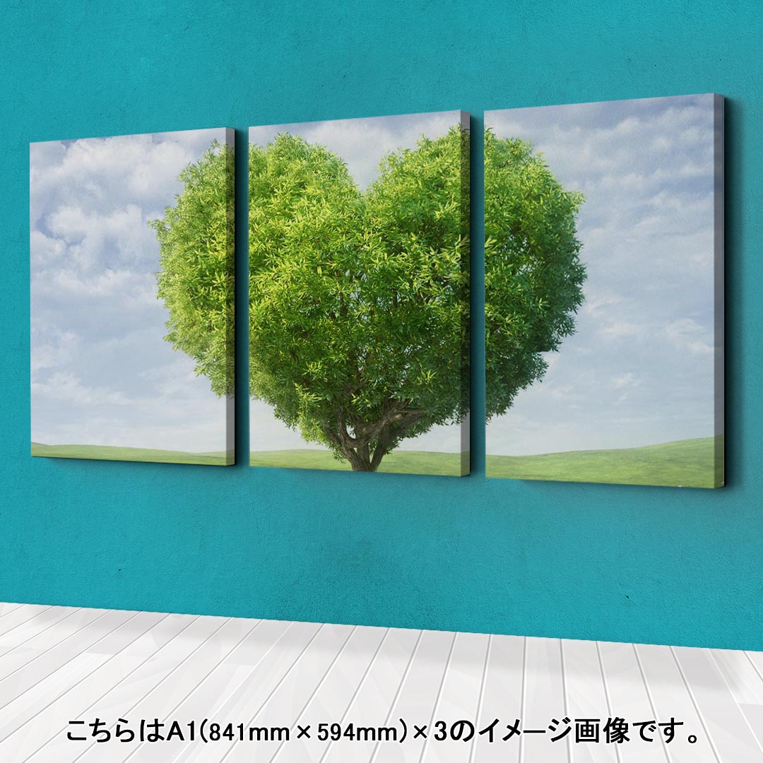 新作ウエア アートパネル 3連 3枚セット 絵 絵画 飾り Igsticker 594mmx4mm フォト 壁掛け 木枠 インテリア おしゃれ 空 草原 ハート 独創的 Kanematsuusa Com