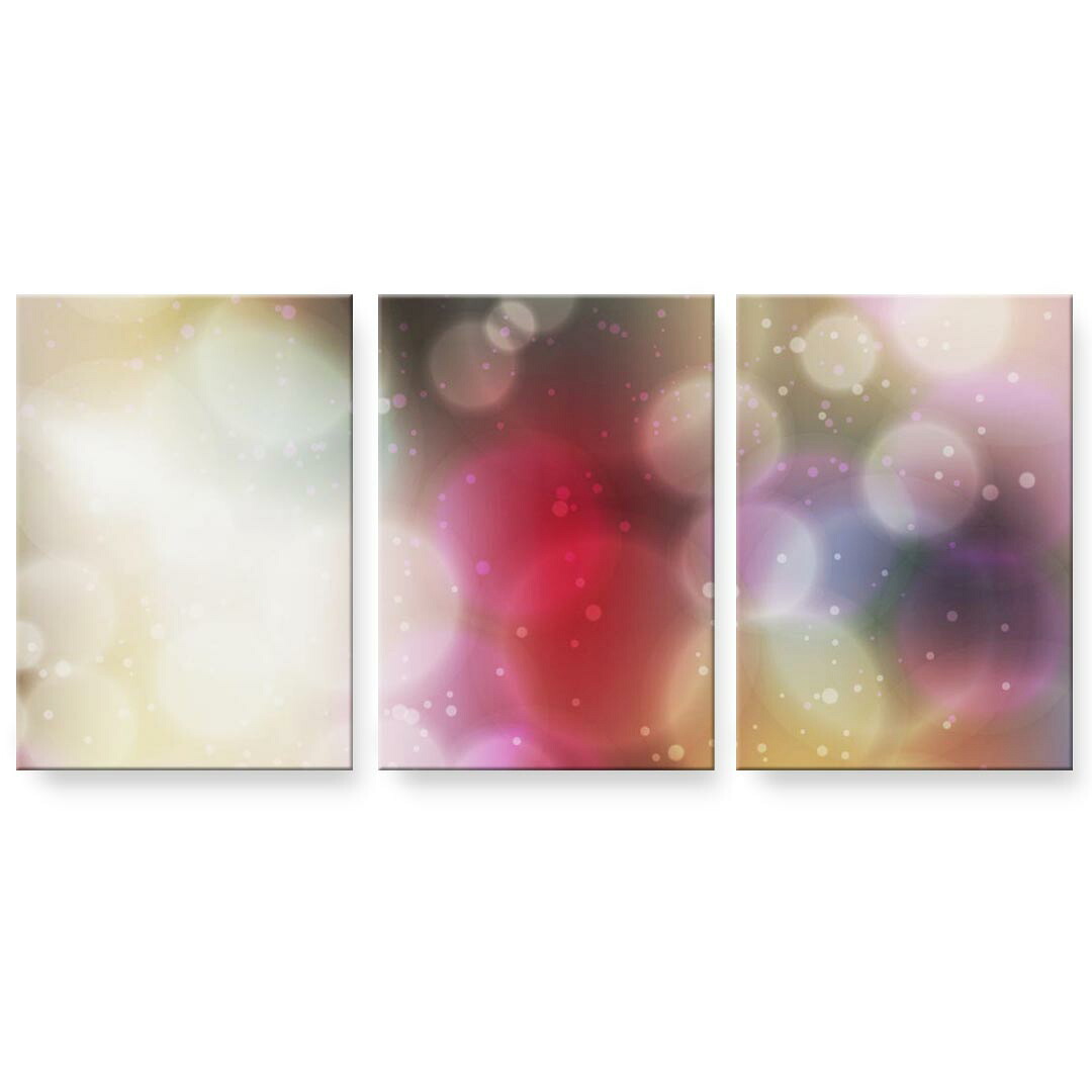アートパネル 3連 3枚セット 絵 絵画 飾り igsticker 594mmx420mm A2 フォト 壁掛け 木枠 インテリア おしゃれ 002016 シンプル　カラフル｜kabeコレ