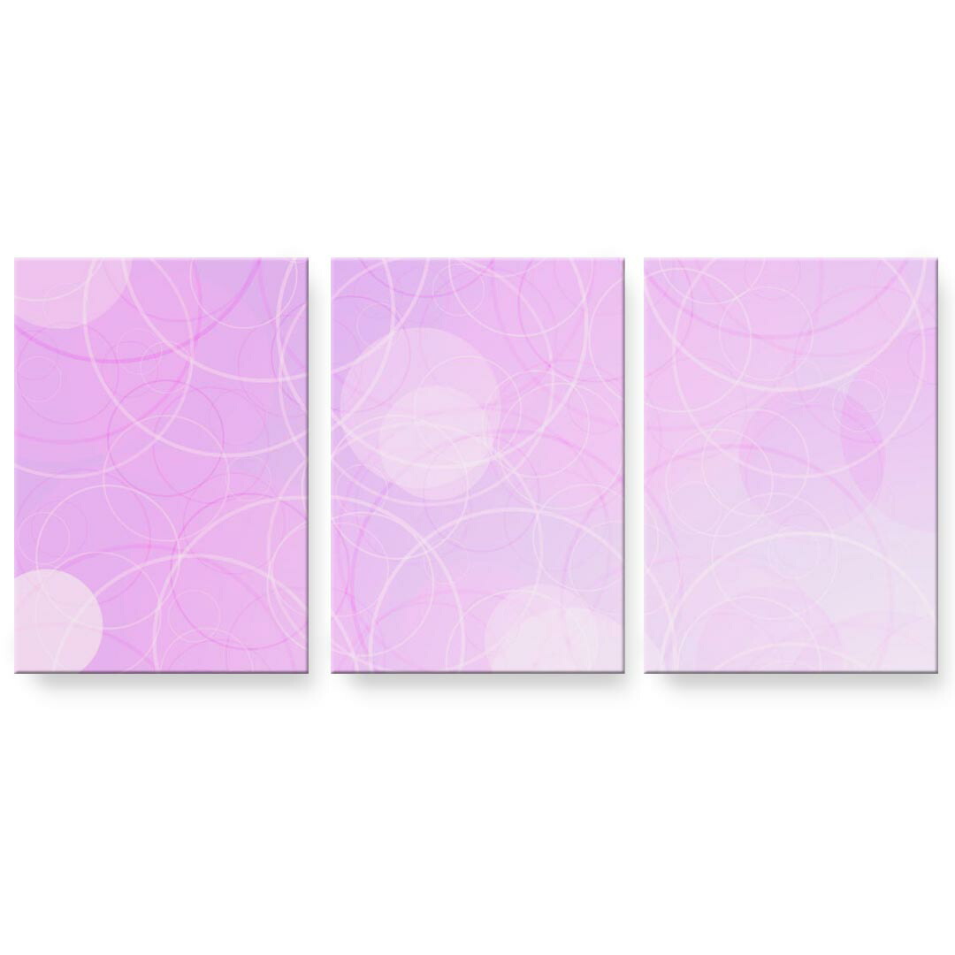 作物ダイアログボックス 3連 3枚仕掛ける 絵  絵図  飾り付け igsticker 594mmx420粍 A2  映し絵 飾り付け 木枠 室内装飾 かっこ良い   002018 冷やりとした  分かりやすい 紫 壁紙・装飾フィルム-インテリア・寝具・収納-アートパネル・アートボード