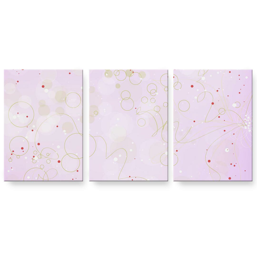 作物ダイアログボックス 3連 3枚仕掛ける 絵  絵図  飾り付け igsticker 594mmx420粍 A2  映し絵 飾り付け 木枠 室内装飾 かっこ良い   002051  分かりやすい サクラ色 インテリア・寝具・収納-壁紙・装飾フィルム-アートパネル・アートボード