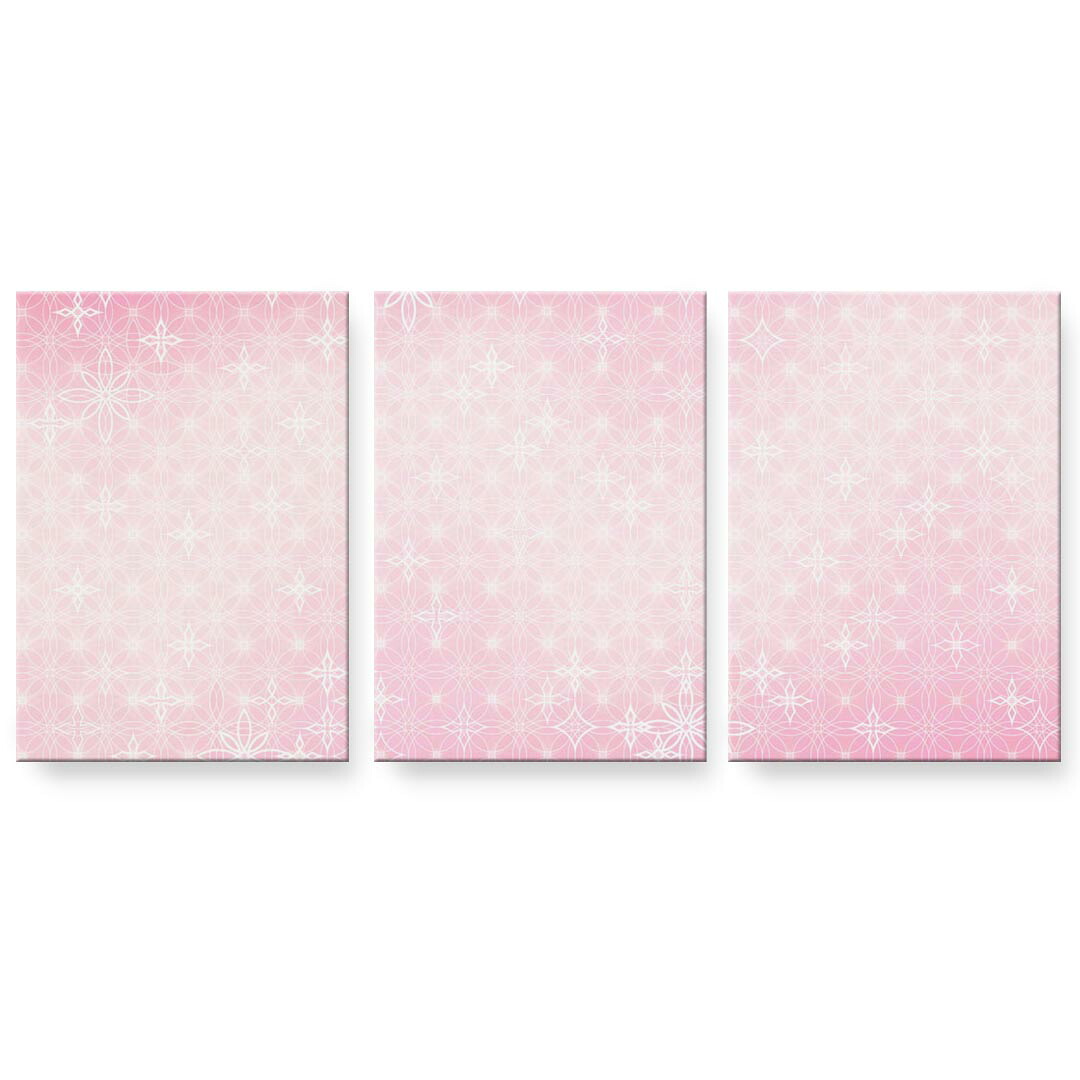 作物ダイアログボックス 3連 3枚仕掛ける 絵  絵図  飾り付け igsticker 594mmx420粍 A2  映し絵 飾り付け 木枠 室内装飾 かっこ良い   002412   分かりやすい 飾り付け サクラ色 壁紙・装飾フィルム-アートパネル・アートボード