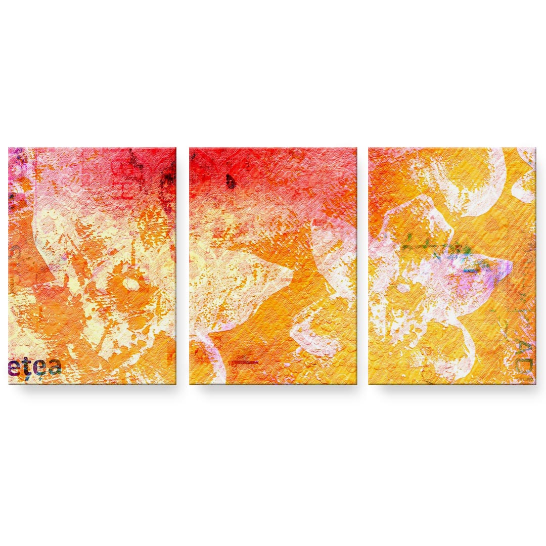 作物ダイアログボックス 3連 3枚仕掛ける 絵  絵図  飾り付け igsticker 594mmx420粍 A2  映し絵 飾り付け 木枠 室内装飾 かっこ良い   002527  色つや 多彩 壁紙・装飾フィルム-インテリア・寝具・収納
