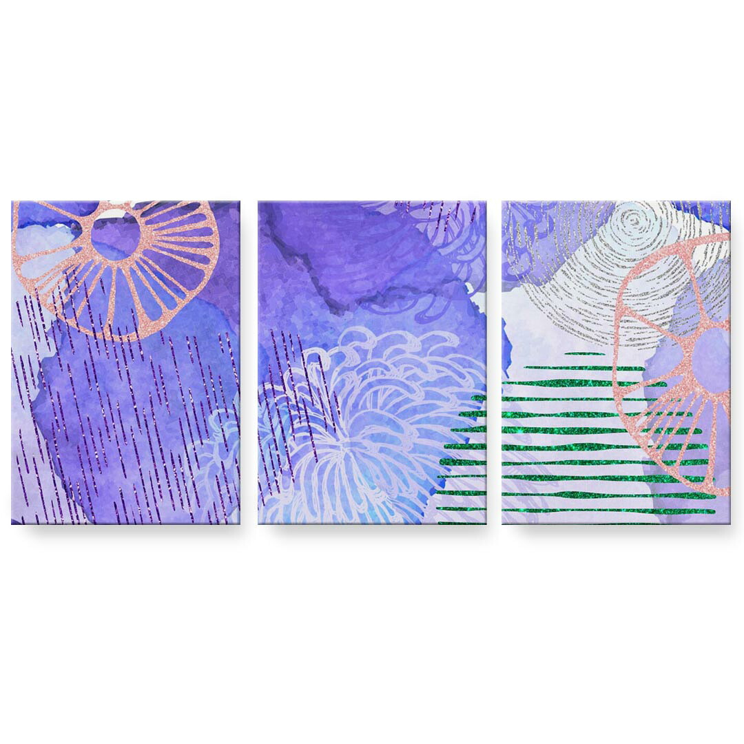 アートパネル 3連 3枚セット 絵 絵画 飾り igsticker 594mmx420mm A2 フォト 壁掛け 木枠 インテリア おしゃれ 022837 カラフル