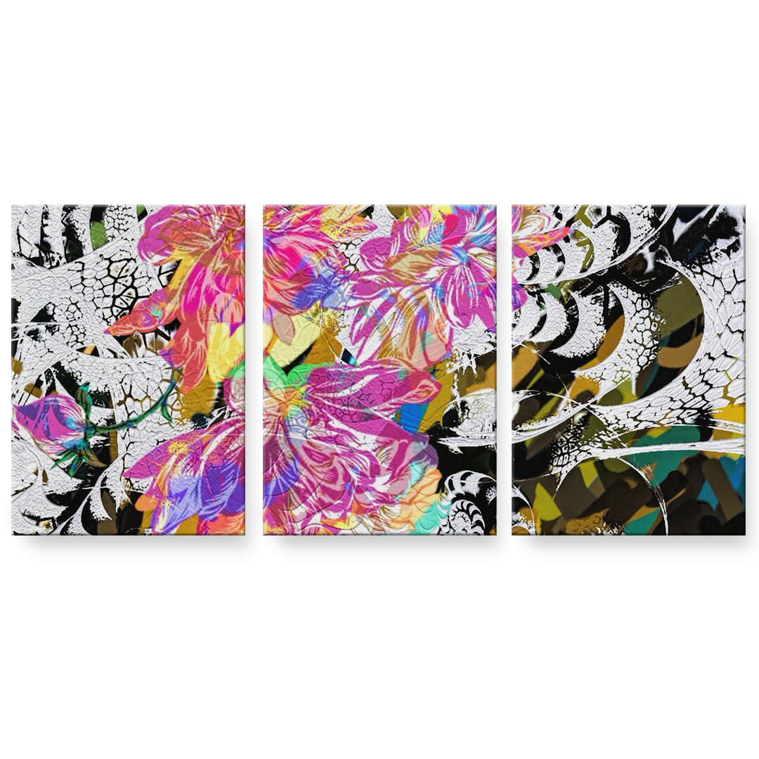 作物ダイアログボックス 絵 絵図 飾り付け 選べる大いさ 594×841粍 A1 3枚仕掛ける 仕掛ける物 今めかしい 入り口・入口 第八芸術 映し絵 室内装飾 かっこ良い  024000  花 飾り付け 柄 インテリア・寝具・収納-アートパネル・アートボード