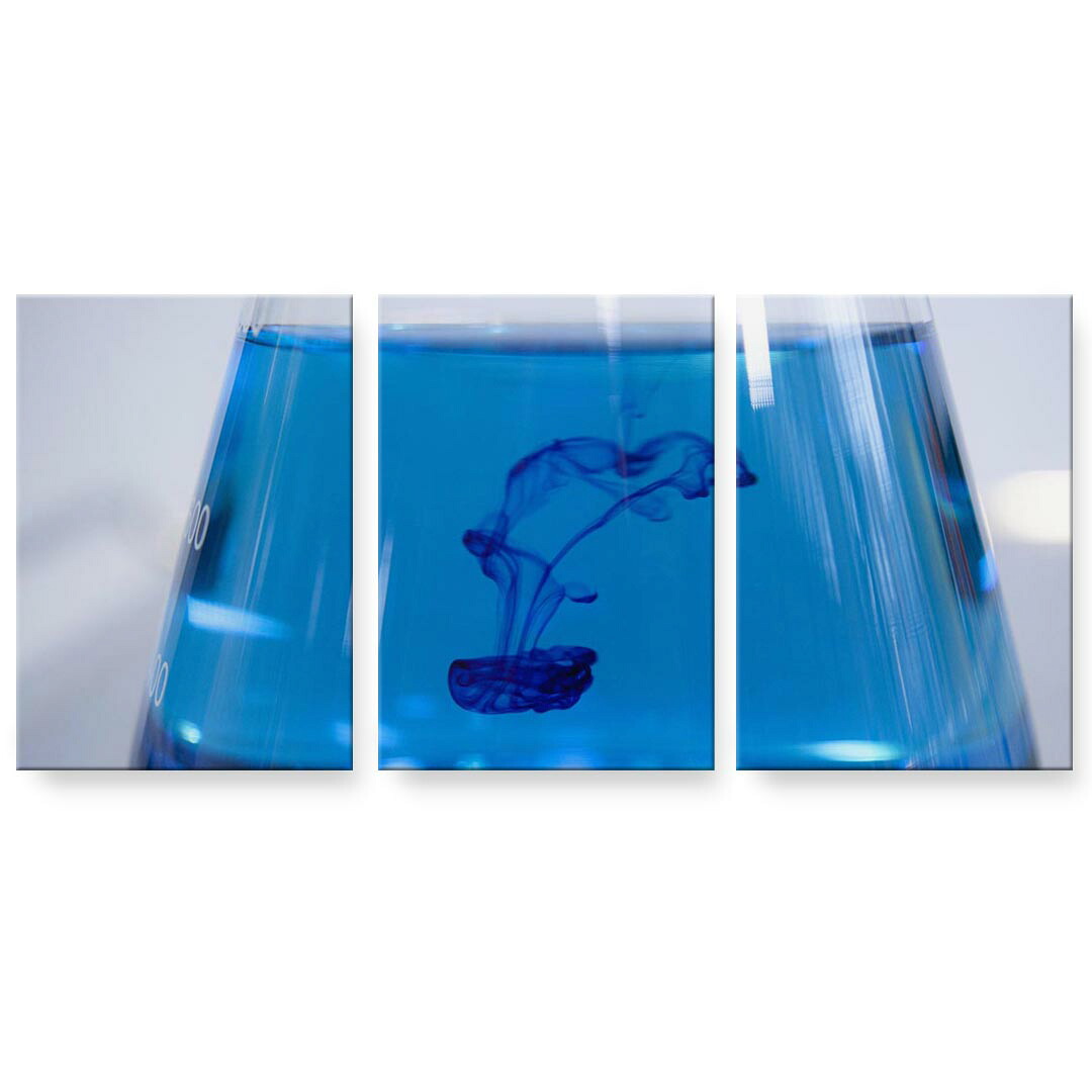 アートパネル 3連 3枚セット 絵 絵画 飾り igsticker 594mmx420mm A2 フォト 壁掛け 木枠 インテリア おしゃれ 025643 グラス　インク　液体