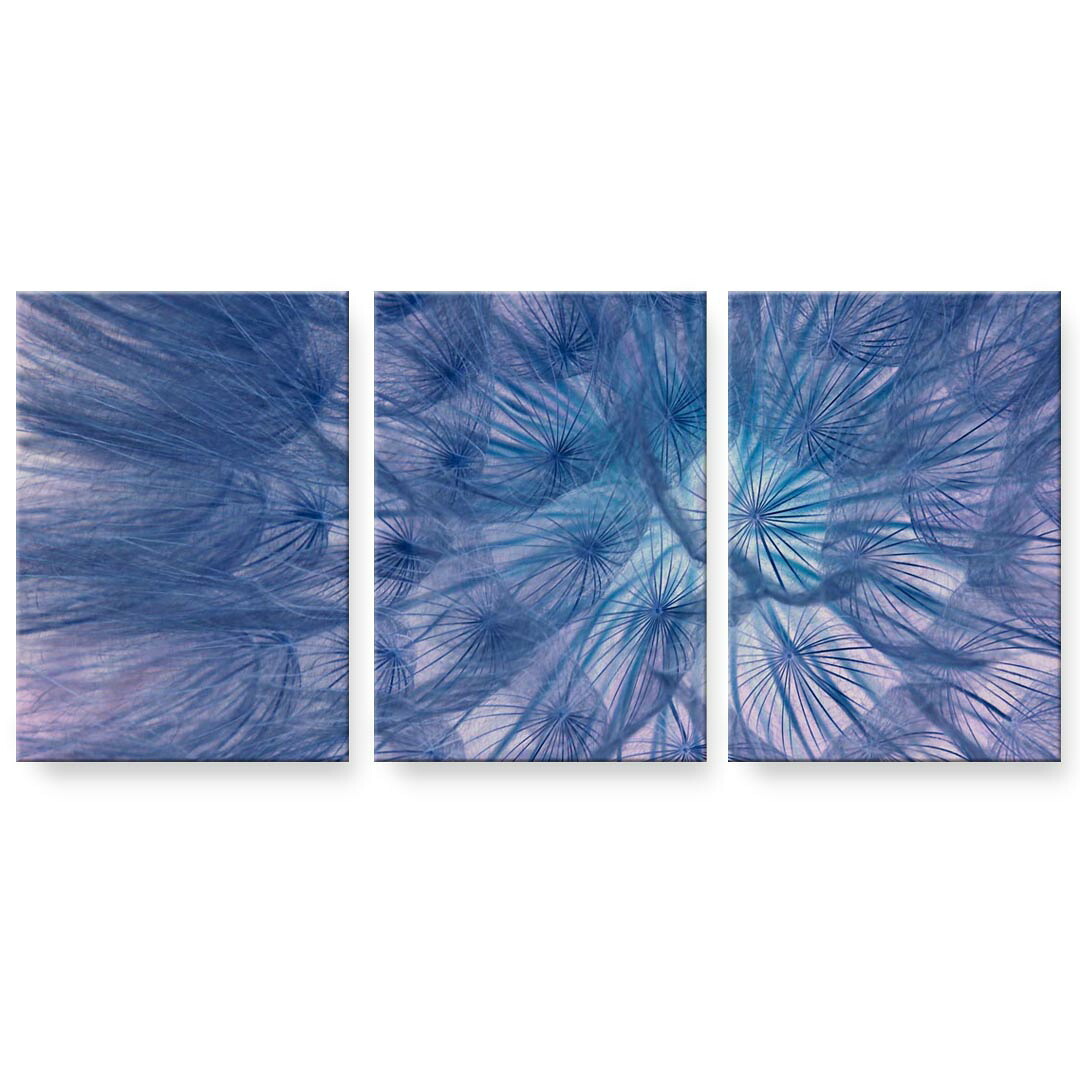 アートパネル 3連 3枚セット 絵 絵画 飾り igsticker 594mmx420mm A2 フォト 壁掛け 木枠 インテリア おしゃれ 025955 たんぽぽ　花　自然　綿