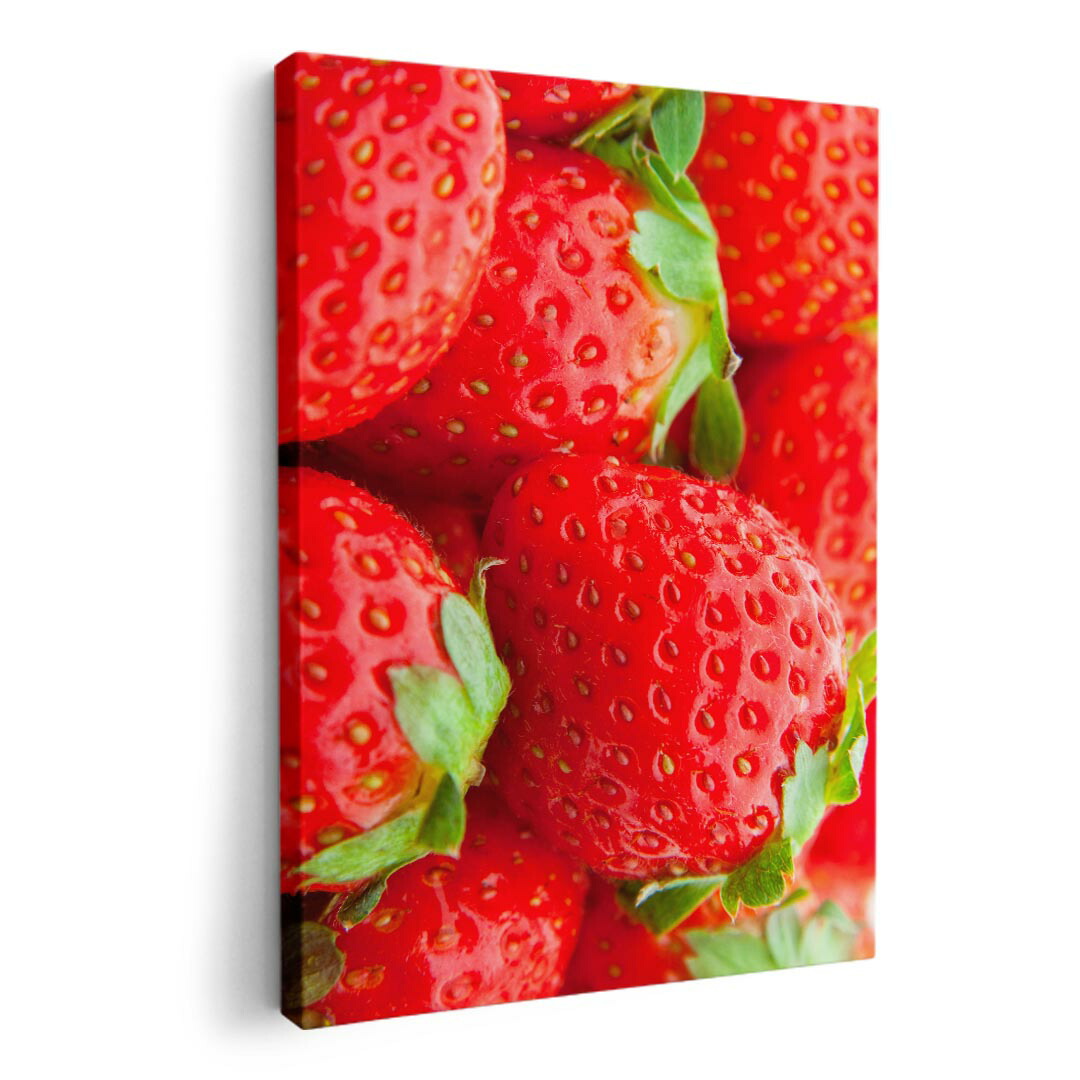 楽天市場】手描き 油絵 額入り油彩画 いちご F4サイズ フルーツ 果物