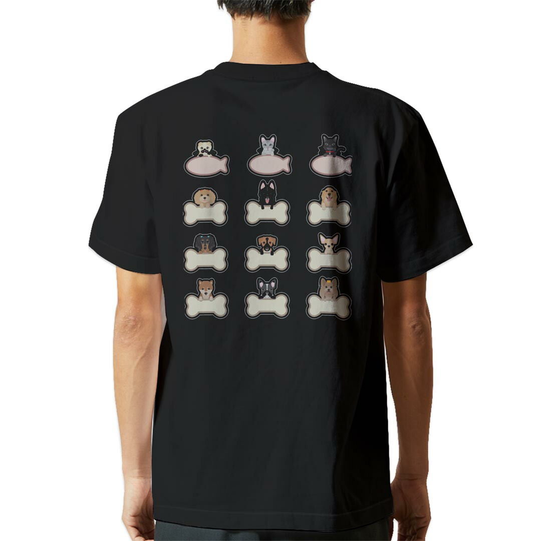 【楽天市場】tシャツ メンズ 半袖 バックプリント ブラック デザイン XS S M L XL 2XL ティーシャツ T shirt ...