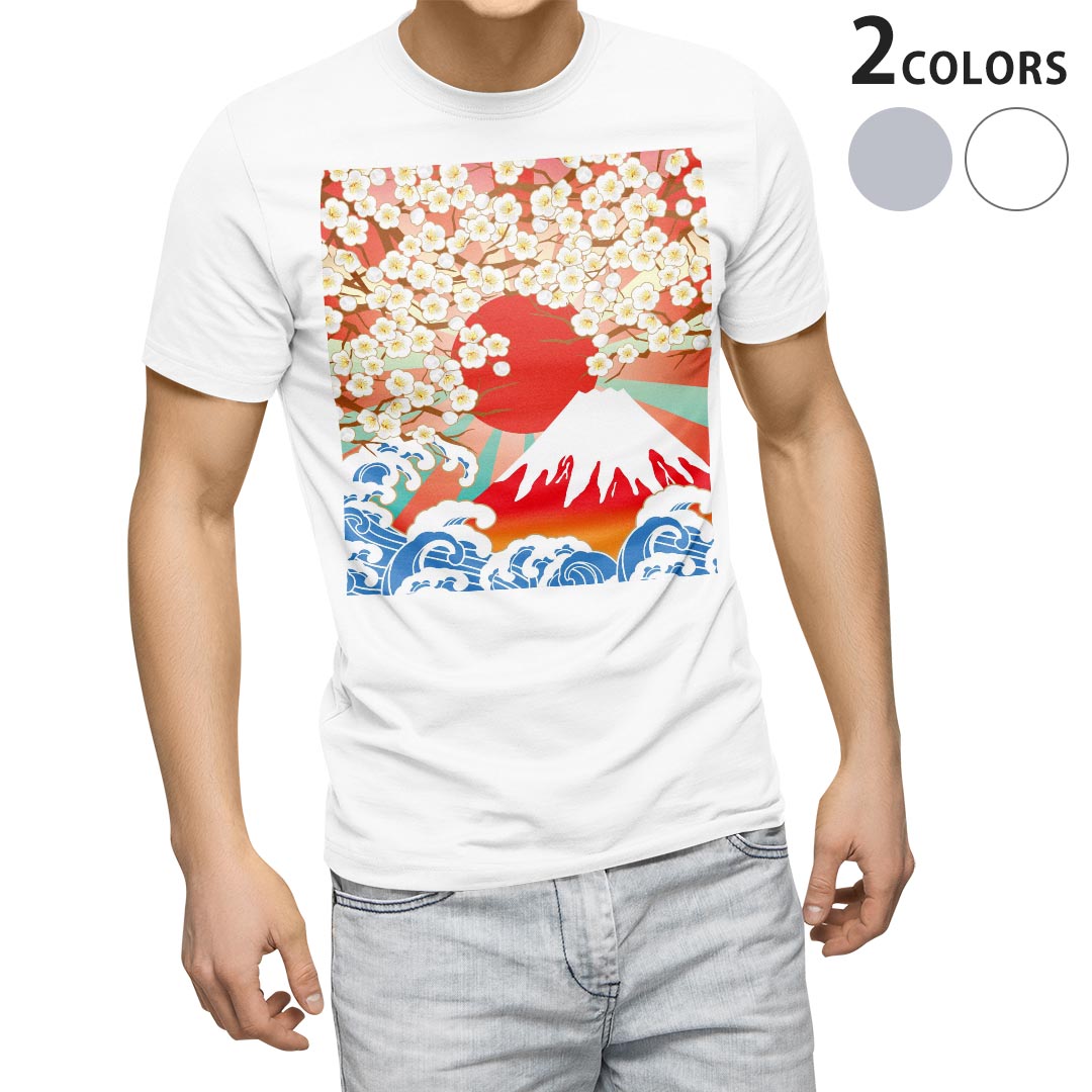 楽天市場】JAPANESQUE ｼﾞｬﾊﾟﾈｽｸ 和柄 Tシャツ メンズ 富士に舞妓刺繍