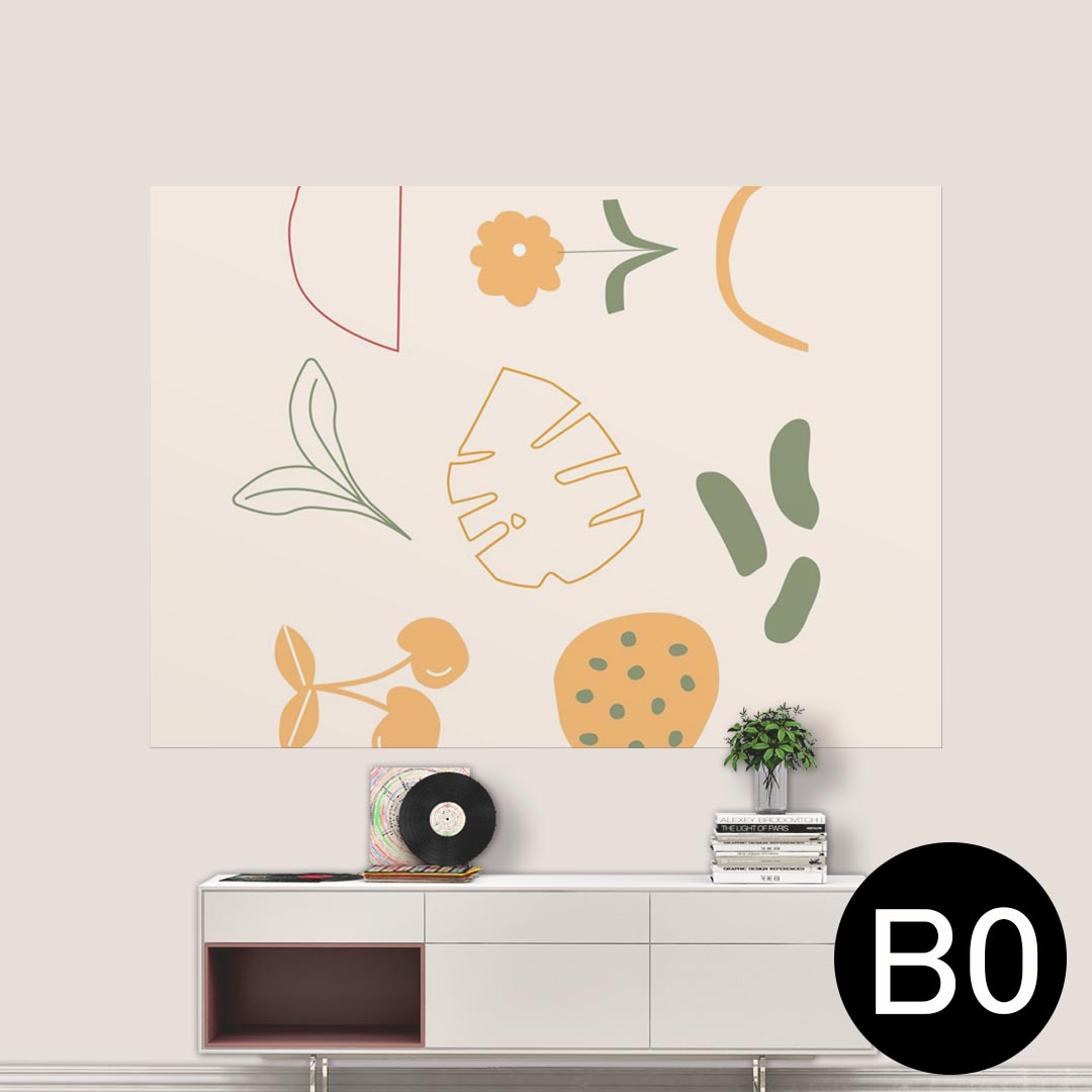 サイズが選べる！ポスター ウォールステッカー シール式ステッカー 飾り A0 A1 A2 A3 A4 A5 B0 B1 B2 B3 B4 B5 写真 フォト 壁 インテリア おしゃれ 剥がせるwall sticker poster 033401 アート 月夜 海 フルーツ　果物　024053