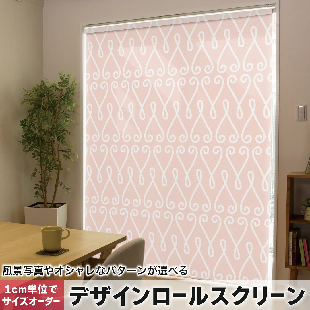 1cm単位サイズオーダー ロールスクリーン ロールカーテン オーダーメイド タチカワ 日本製 間仕切り カーテン 採光 非遮光 目隠し UVカット カーテンレール チェーン式 プル式 050664