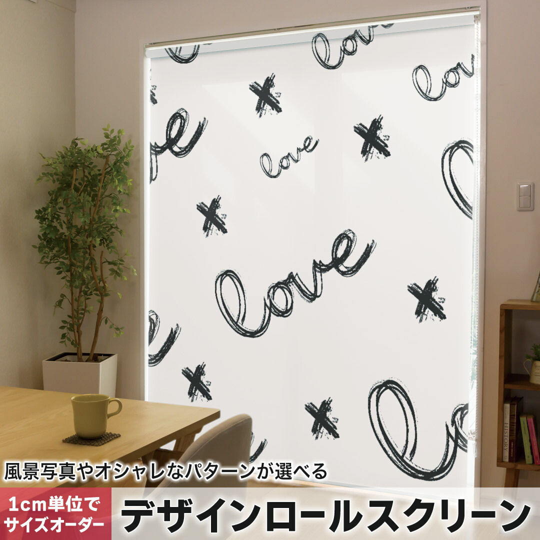 1cm単位サイズオーダー ロールスクリーン ロールカーテン オーダーメイド タチカワ 日本製 間仕切り カーテン 採光 非遮光 目隠し UVカット カーテンレール チェーン式 プル式 050710