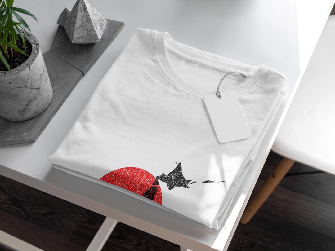 楽天市場 Tシャツ メンズ 半袖 ホワイト グレー デザイン Xs S M L Xl 2xl Tシャツ ティーシャツ T Shirt 日本 地図 日の丸 Kabeコレ