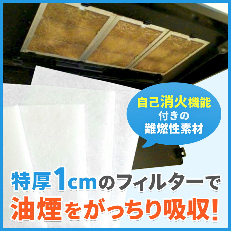R91(タテ350mm×ヨコ470mm)レンジフィルター72枚【業界初!フィルターレス・ノンフィルターレンジフードに対応の換気扇フィルター】レンジフードフィルター交換換気扇フィルター枠キッチン油汚れ換気扇台所