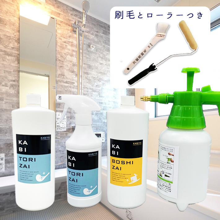 無料発送 カビ屋特別セット a 浴室 キッチン トイレ 水回り専用 カビ取りスプレー カビ防止スプレー カビ予防 カビ防止 カビ対策 業務用 お風呂  部屋 洗面所 SET 最強 風呂 強力 ジェル 風呂掃除 洗剤 カビ 床 排水溝 掃除 防カビ カビとり おふろ用 fucoa.cl