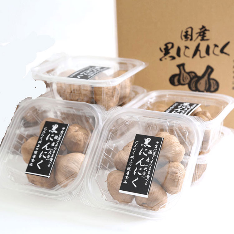 黒にんにくM玉5個入ｘ6パック（M玉30個）[九州産] 黒にんにく 熟成にんにく <br>[にんにく 発酵 黒 黒ニンニク 国産 くろにんにく 黒葫]　大分　アグリコ