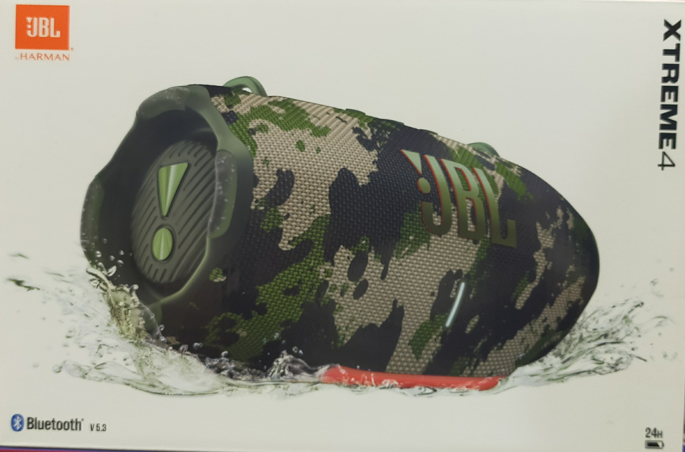 JBL XTREME 4 ワイヤレススピーカー 迷彩 JBL Xtreme 4 | 防水ポータブルスピーカー