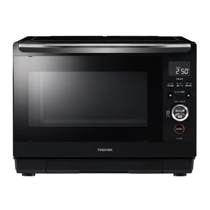 ER-YD90-K 東芝 TOSHIBA オーブンレンジ 石窯ドーム 過熱水蒸気 スチームオーブンレンジ フラット庫内 26L 庫内よごれプロテクト 縦開き ブラック