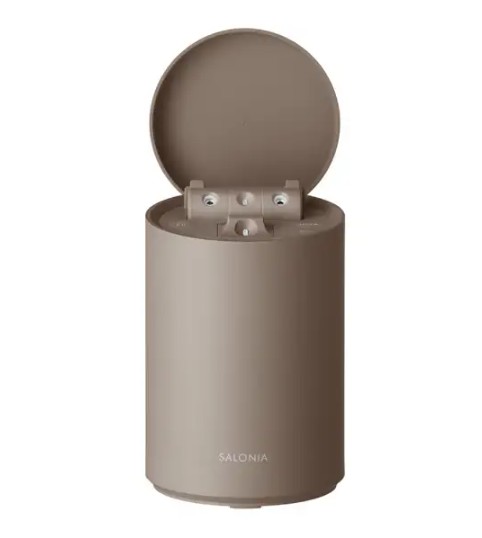 SAL22207BE サロニア SALONIA ピュアブライト スチーマー 美顔器 顔 乾燥 毛穴 黒ずみ 化粧水 スキンケア ベージュ