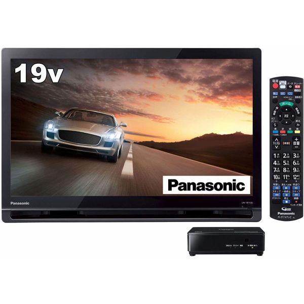 UN-19F10-K  パナソニック 19V型 携帯型 液晶テレビ受像機 プライベート・ビエラ 黒いこと UN-19F10
