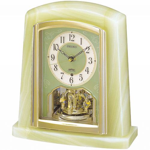 高級　SEIKO　セイコー　天然石　オニキス枠　電波時計 ツインパ BY223M by223m.jpg