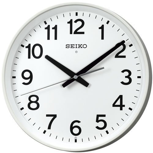 電波 掛 時計 KX317W セイコー クロック SEIKO スイープセコンド おやすみ秒針 オフィス 学校 【ギフトラッピング対応】【お取り寄せ】｜カデココ（家電とギフトの専門店）