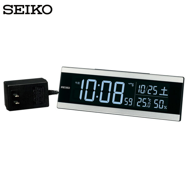 セイコー Seiko Dl306s 電波クロック デジタル 目覚時計 時計 Led 気温 湿度 カレンダ Usbインタフェイス 電波 Led デジタル 時計 ギフトラッピング対応 お取り寄せ 真新しい暮す 加担 Effie Europe Com