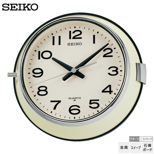 楽天市場】P.F.S.別注 SEIKOクロック WALL CLOCK クオーツ