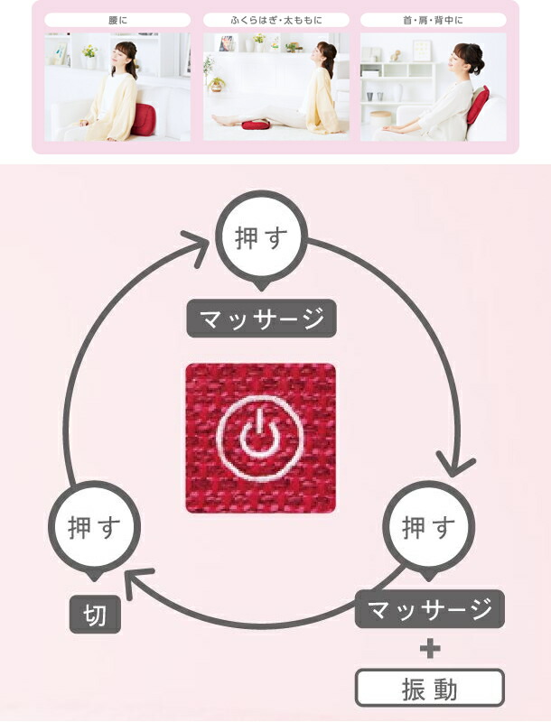 Hm 350シリーズ クッションマッサージャ 軽くてコンパクト 自宅で腰や背中のこりを快適にマッサージ Hm 350 B ブルー オムロン ブルー オムロン クッションマッサージャ Hm 350シリーズ クッションマッサージャ オムロン 送料無料 Omron 首 肩 ふくらはぎ