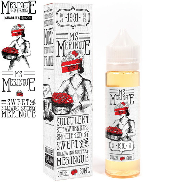 楽天市場 電子 ベイプ Vape リキッド 60ml ミス メレンゲ Ms Meringue ストロベリー バターメレンゲ Charlie S Chalk Dust チャーリーズ チョーク ダスト お取り寄せ ギフトラッピング対応 お取り寄せ カデココ 家電とギフトの専門店