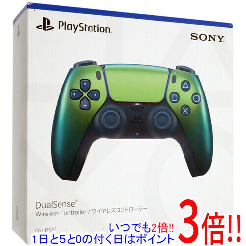 【1日と5.0のつく日、18日はポイント3倍！】SONY ワイヤレスコントローラー DualSense CFI-ZCT1J10 クロマ グリーン