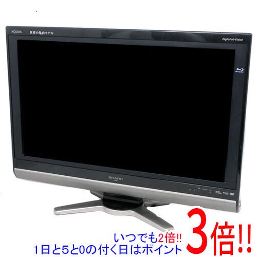 【中古】SHARP 32V型 液晶テレビ AQUOS LC-32DX1 リモコン・背面カバーなし|エクセラー2号館 店