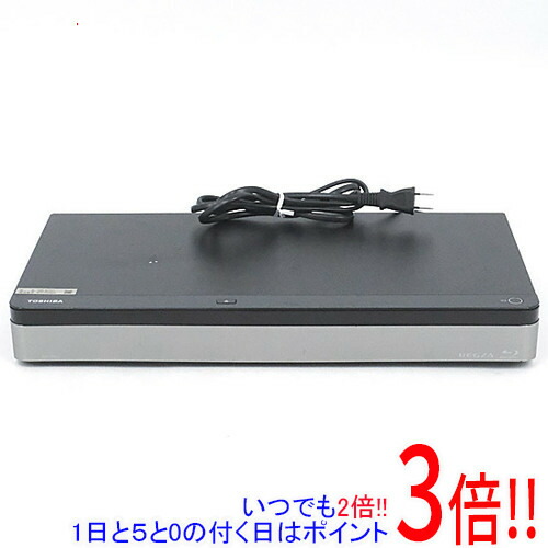 【中古】東芝 ブルーレイディスクレコーダー REGZAサーヴァー DBR-M1007 遠隔操作なし