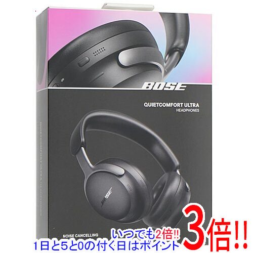 【中古】BOSE 完全ワイヤレスヘッドホン QuietComfort Ultra Headphones ブラック 未使用|エクセラー2号館 店