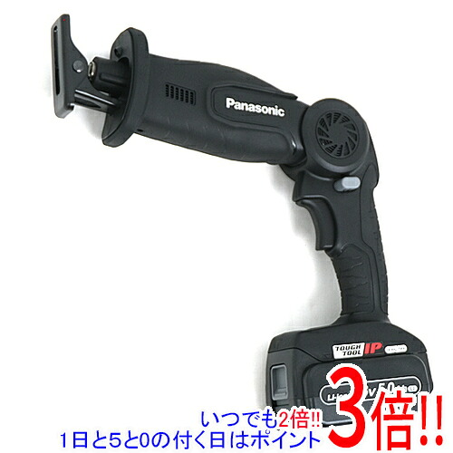 【取りひろげる引きうける相応う!!】Panasonic 申し受けるレシプロソー 18V 5.0Ah EZ47A1LJ2G-B 黒いこと