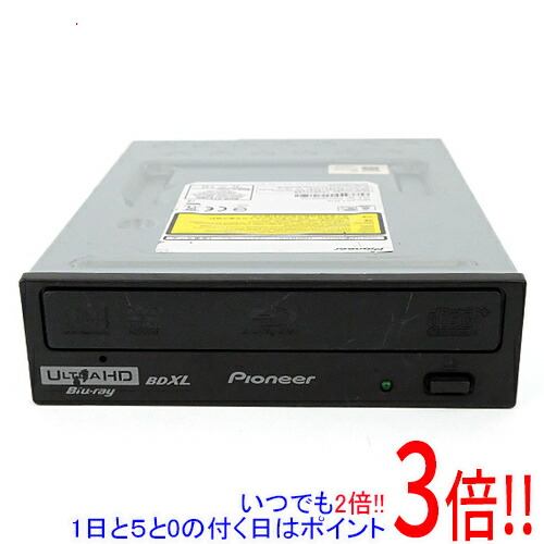 【中古】PIONEER 内蔵型ブルーレイドライブ BDR-212JBK 黒いこと