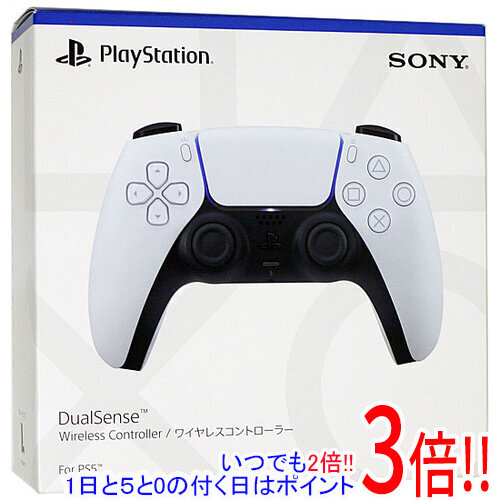 【1日と5.0のつく日、18日はポイント3倍！】【新品訳あり(箱きず・やぶれ)】 SONY ワイヤレスコントローラー DualSense CFI-ZCT1J 9,375円