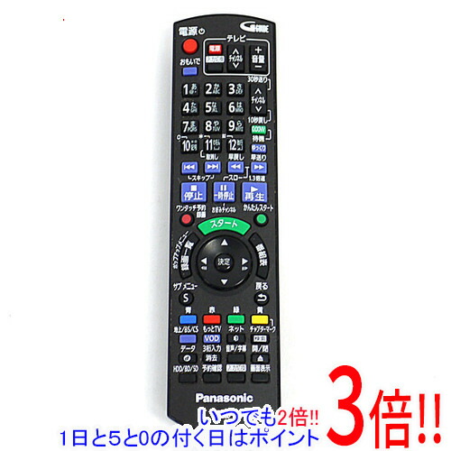 Panasonic - Panasonic BD用 リモコン　 N2QAYB000917 ジャンク品 Amazon.co.jp: Panasonic ブルーレイディスクレコーダー用