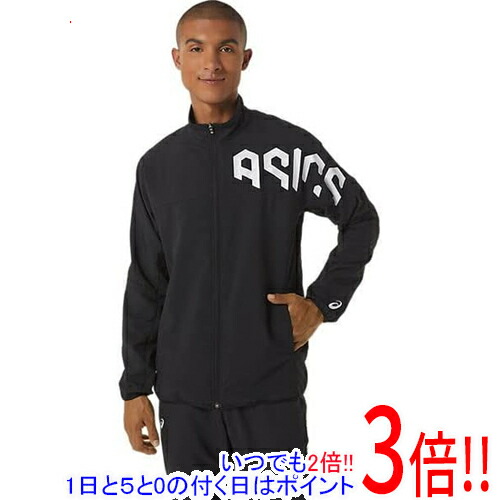 【1日と5.0のつく日、18日はポイント3倍！】asics アシックス XLサイズ HEXグラフィックドライウーブンジャケット 2031D826 パフォーマンスブラック