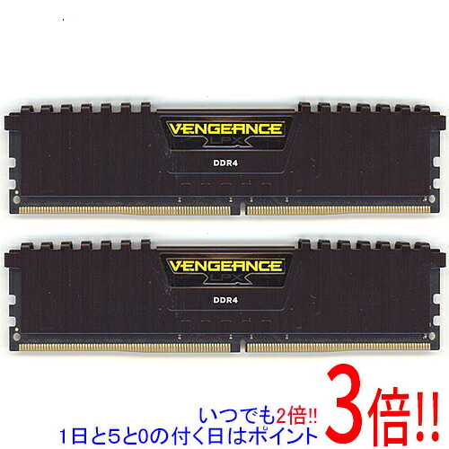 【中古】Corsair 事務机とっ始め用 CMK16GX4M2A2133C13 DDR4 パソコン4-17000 8GB 2枚