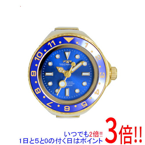【1日と5.0のつく日、18日は尖んがり3倍！】テクノス リングウォッチ T9C49GN
