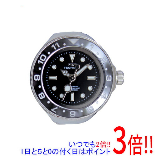 【1日と5.0のつく日、18日は尖んがり3倍！】テクノス リングウォッチ T9C49SB