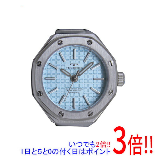 【1日と5.0のつく日、18日は尖んがり3倍！】テクノス リングウォッチ T9C50SI