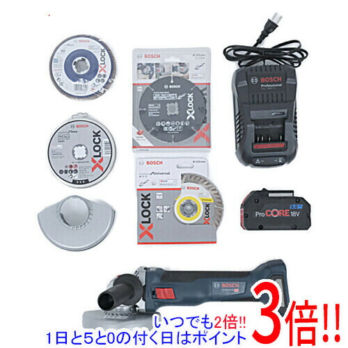 BOSCH コードレスディスクグラインダー X-LOCK GWX18V-10J